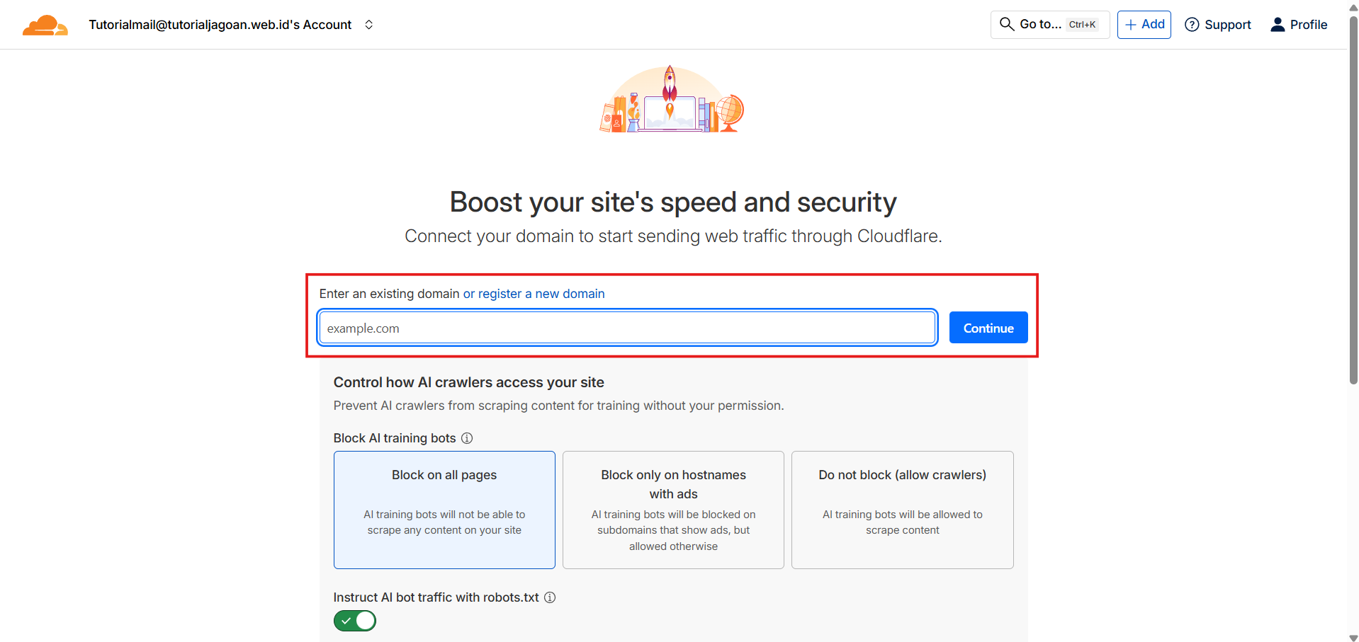 connect-domain-di-cloudflare
