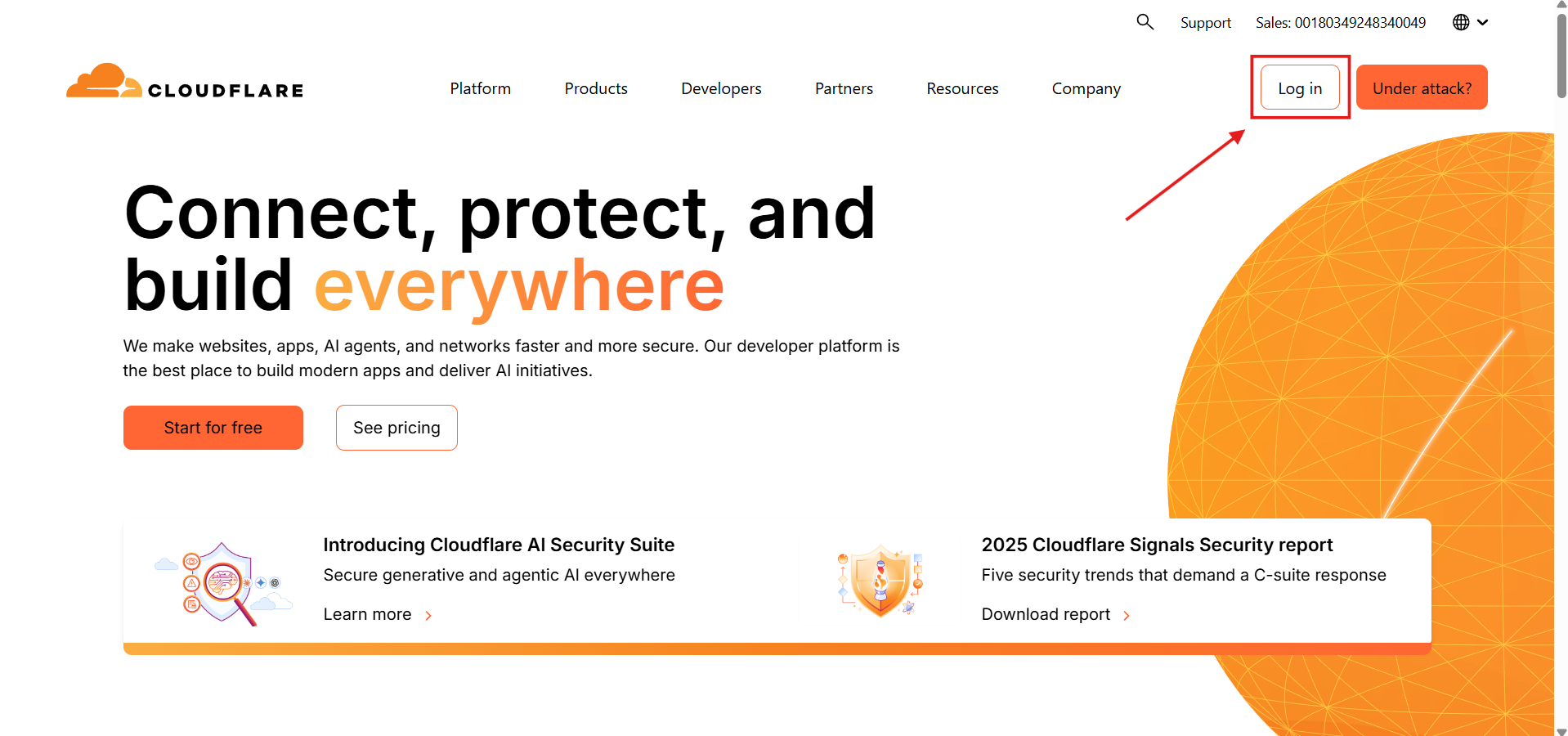 login-cloudflare