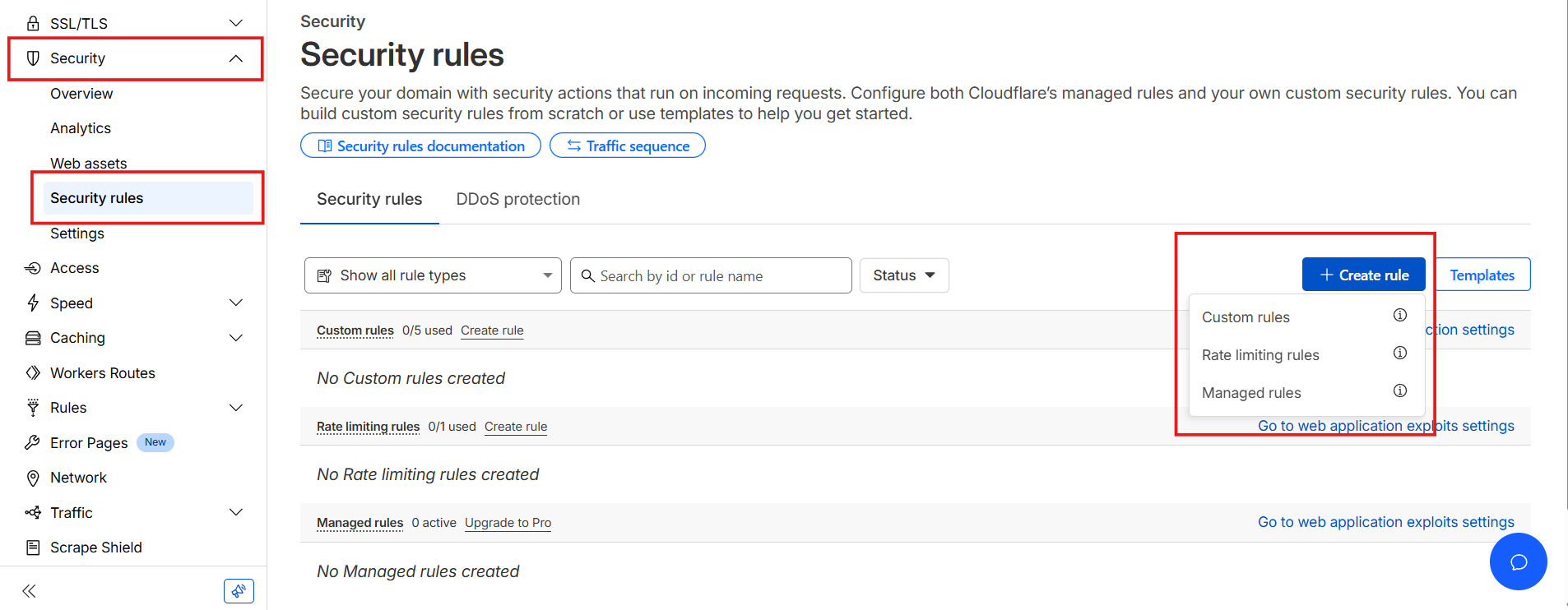 security-rules-cloudflare-firewall