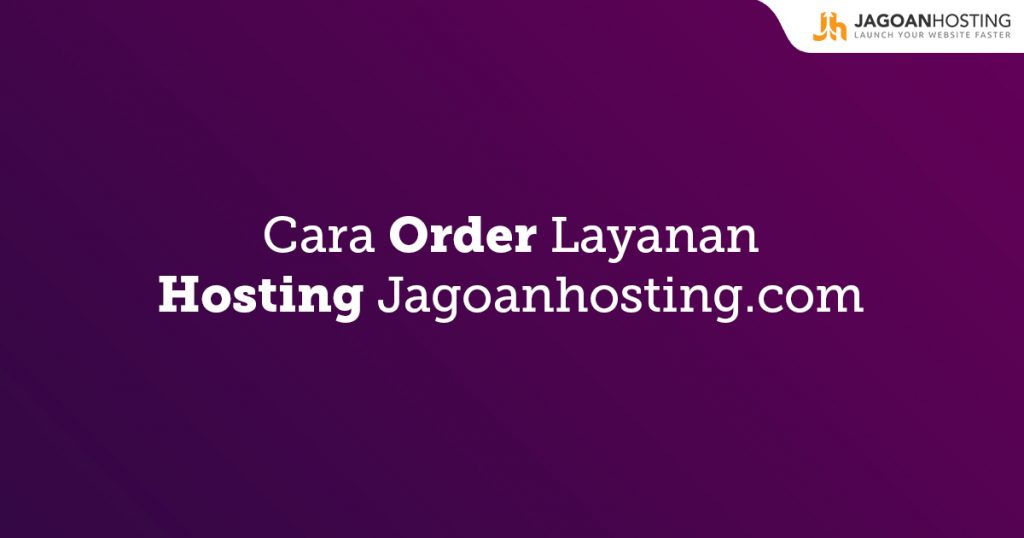 Order Layanan Hosting