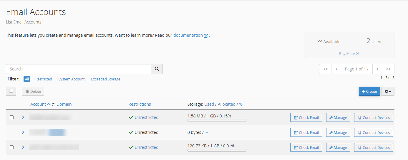 2-Daftar email di cPanel – Cara mengakses email di webmail cpanel Cara mengakses email di webmail cpanel