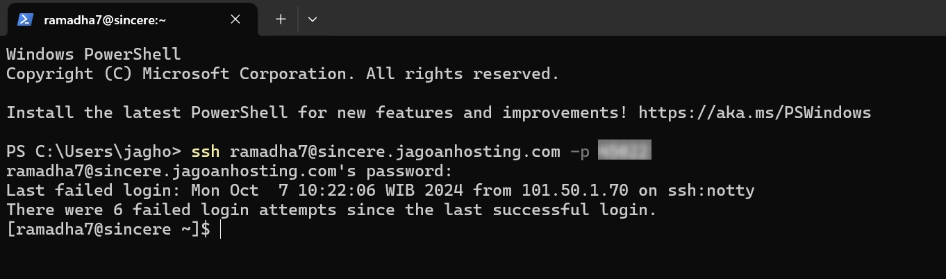 koneksi-ssh-terminal koneksi-ssh-terminal