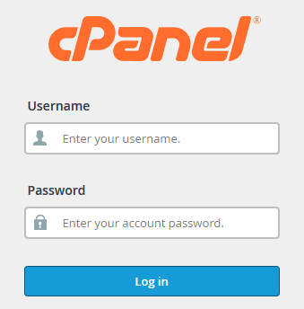 Halaman ketika sobat otw login ke cPanel