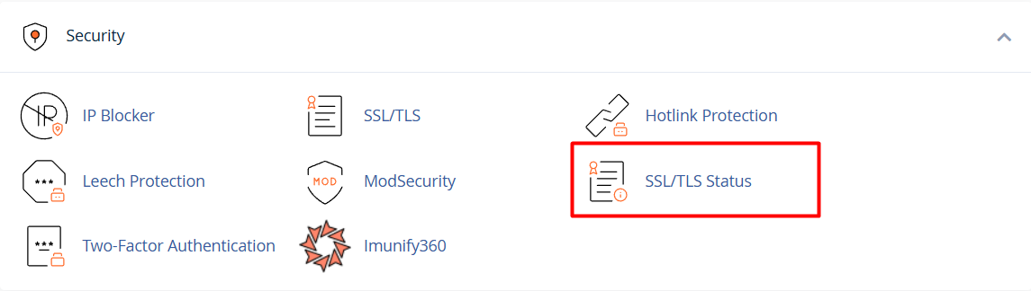 menu-ssl-tls-status-cpanel
