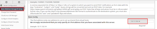 Basic Setting WHM Jagoanhosting