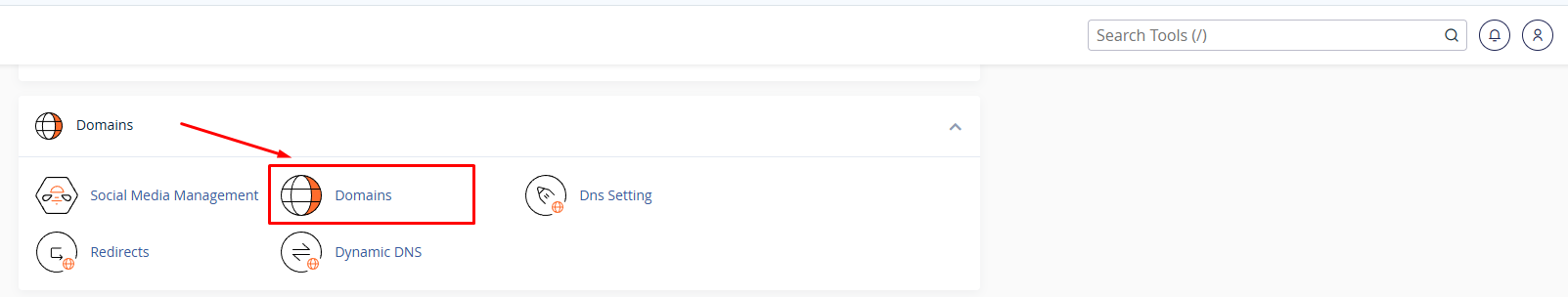 1-membuka-menu-domain-di cPanel 1-membuka-menu-domain-di cPanel