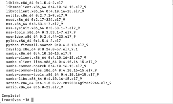 Install sql di centos 7