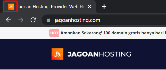 Mengganti Favicon