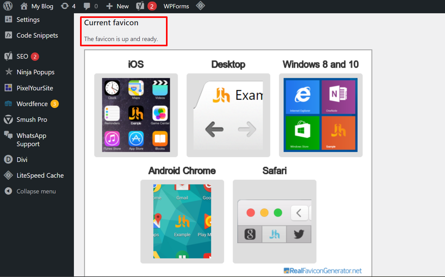 Cara Mudah Membuat Favicon di Wordpress