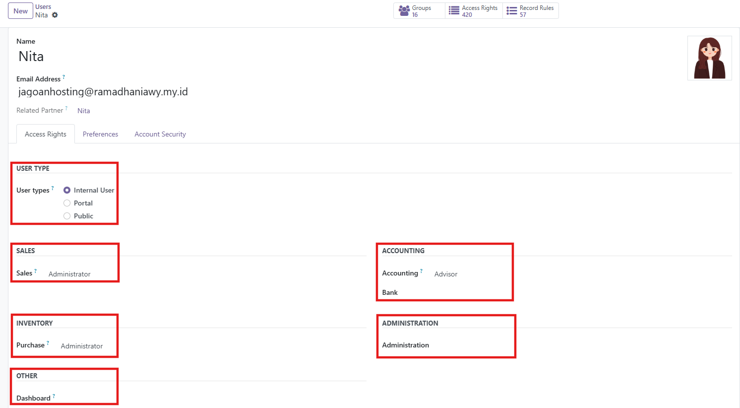 hak-akses-pengguna-odoo