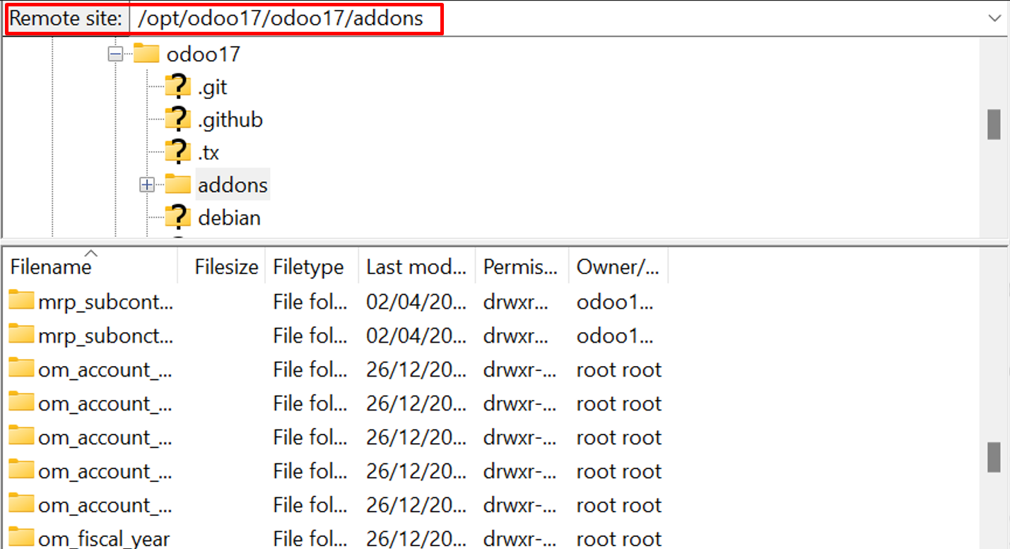 3-buka-direktori-odoo