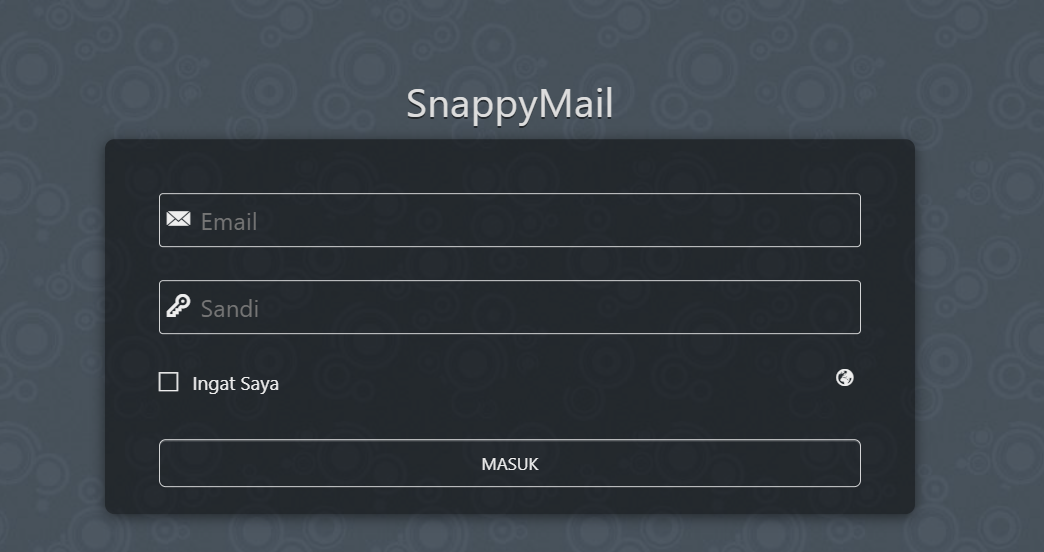 Panel Login Webmail