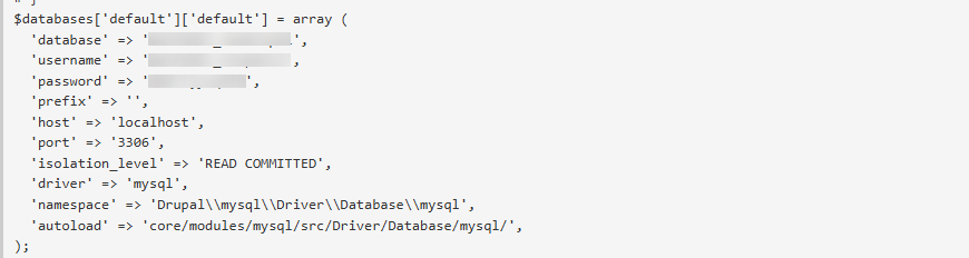 1-Informasi database di Drupal 1-Informasi database di Drupal