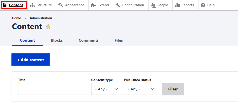 1-Klik Add content di Drupal – Cara membuat website di Drupal 1-Klik Add content di Drupal - Cara membuat website di Drupal