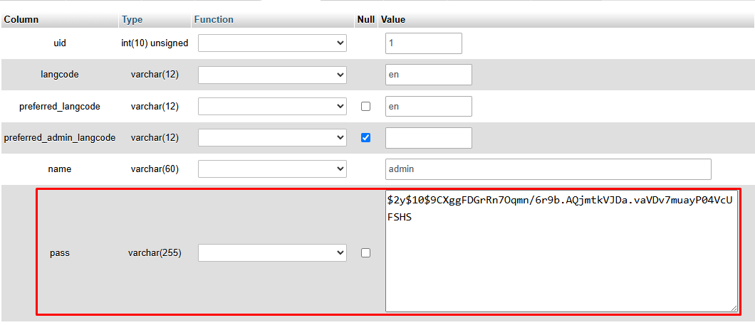 10-Input hash password – Cara reset password admin Drupal di Hosting 10-Input hash password - Cara reset password admin Drupal di Hosting