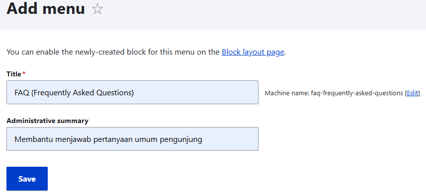 Cara membuat website di Drupal Cara membuat website di Drupal