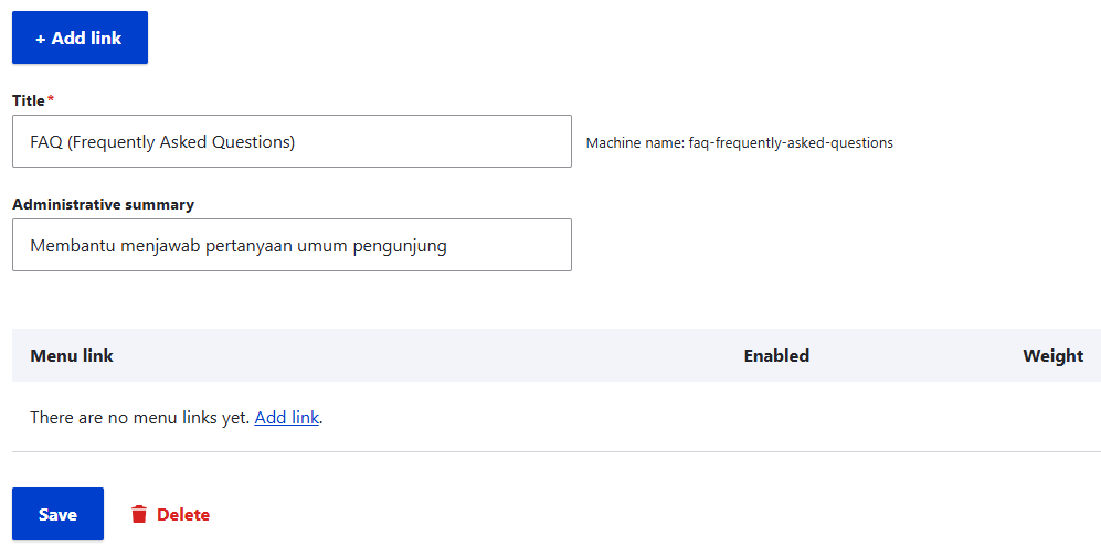 Cara membuat website di Drupal Cara membuat website di Drupal