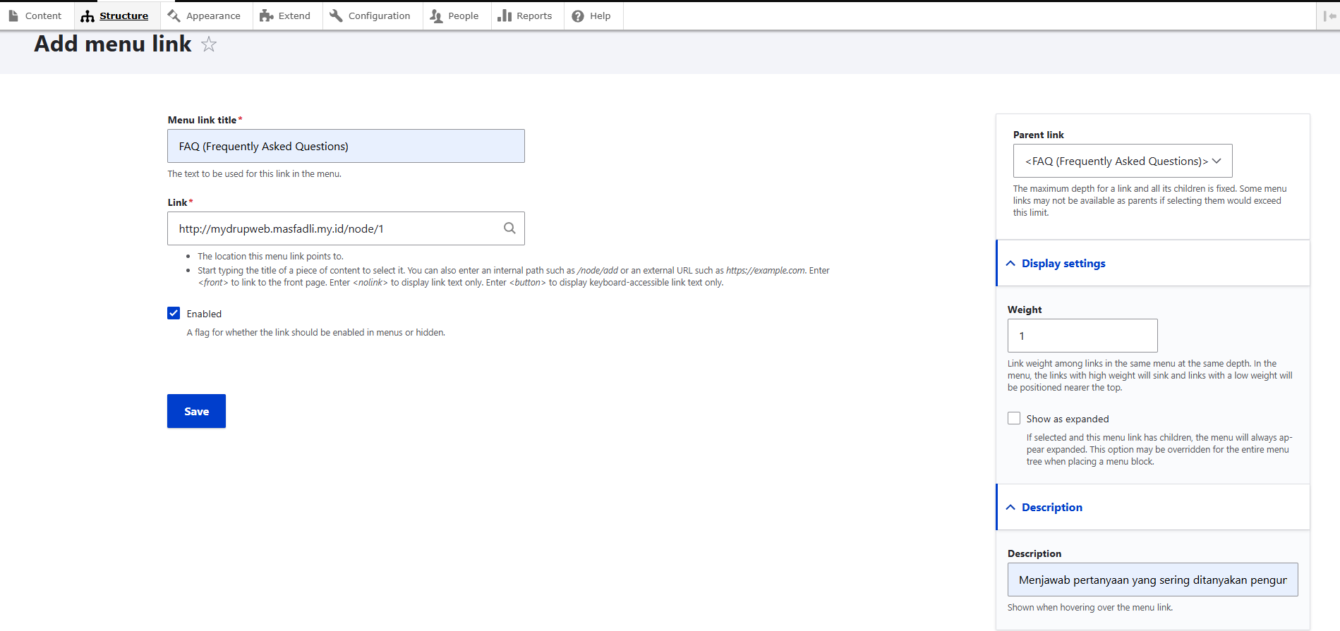 Cara membuat website di Drupal Cara membuat website di Drupal