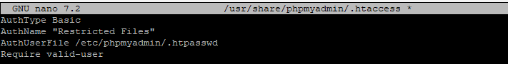 2-Edit htaccess-Cara mengamankan phpmyadmin di vps ubuntu jagoan hosting 2-Edit htaccess-Cara mengamankan phpmyadmin di vps ubuntu jagoan hosting