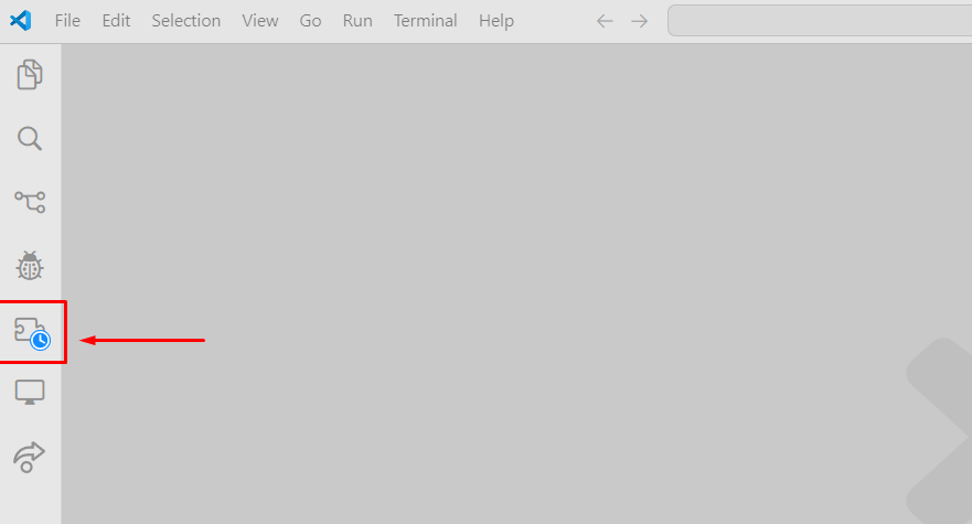 2-Pilih menu extension vscode-Cara akses MongoDB di Visual Code 2-Pilih menu extension vscode-Cara akses MongoDB di Visual Code