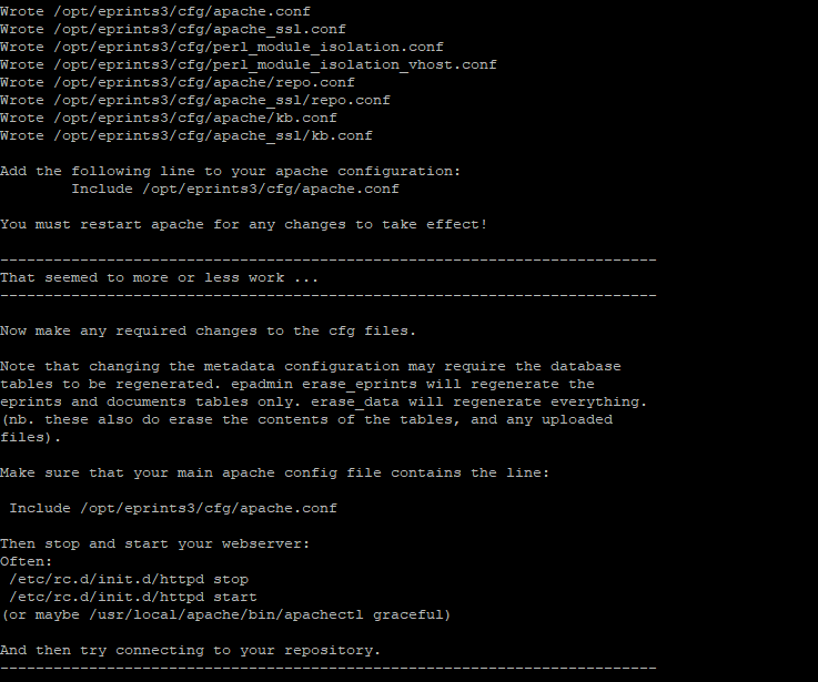Instalasi Eprints di SSH VPS
