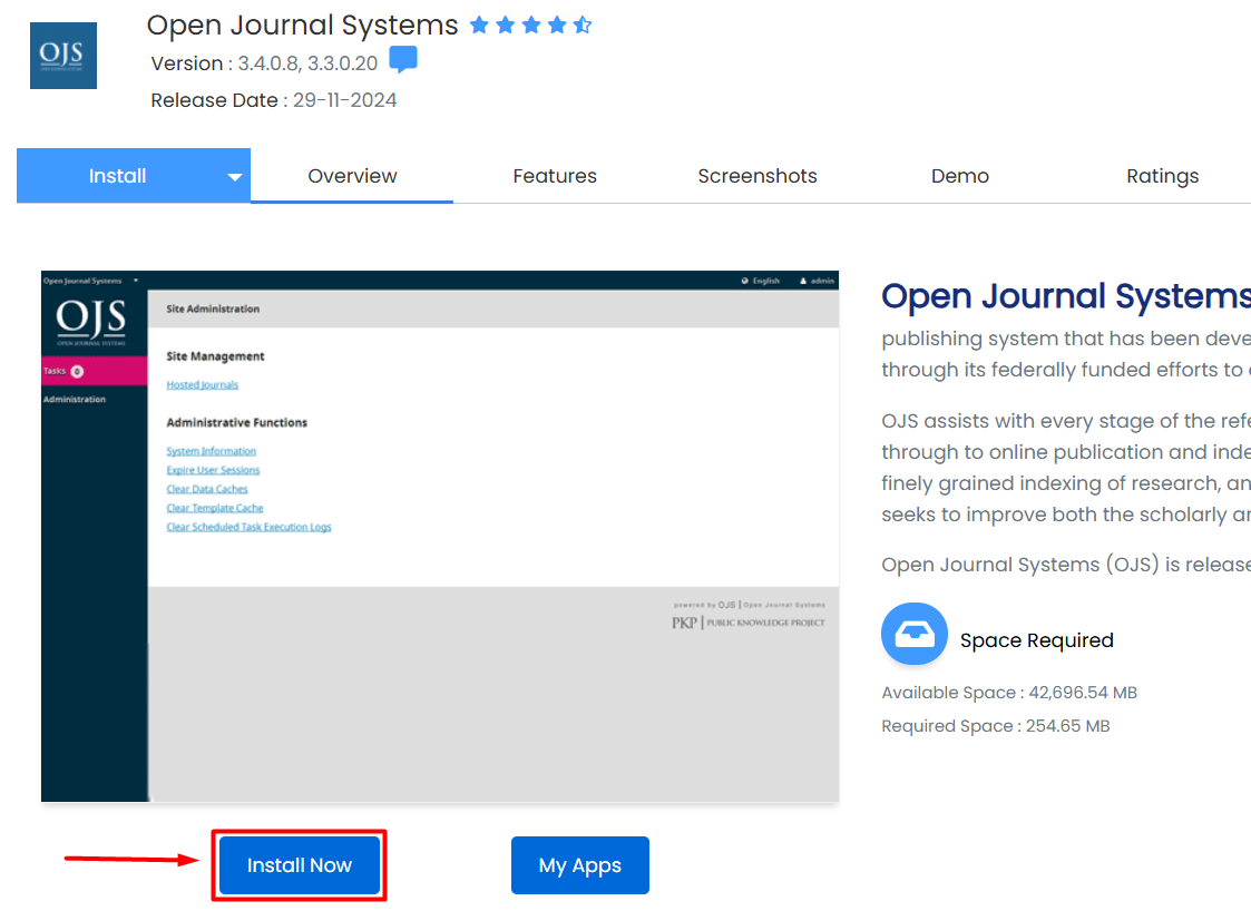 Cara instal Open Journal System (OJS) di hosting
