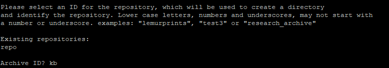 Konfigurasi archive ID instalasi eprints di SSH VPS