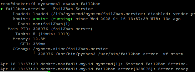 Mengamankan SSH VPS dengan Fail2ban