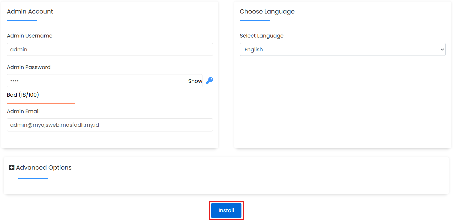 Cara instal Open Journal System (OJS) di hosting
