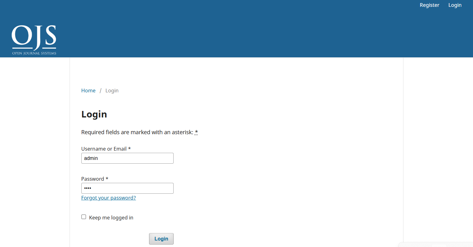 Cara instal Open Journal System (OJS) di hosting