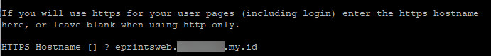 Konfigurasi hostname https