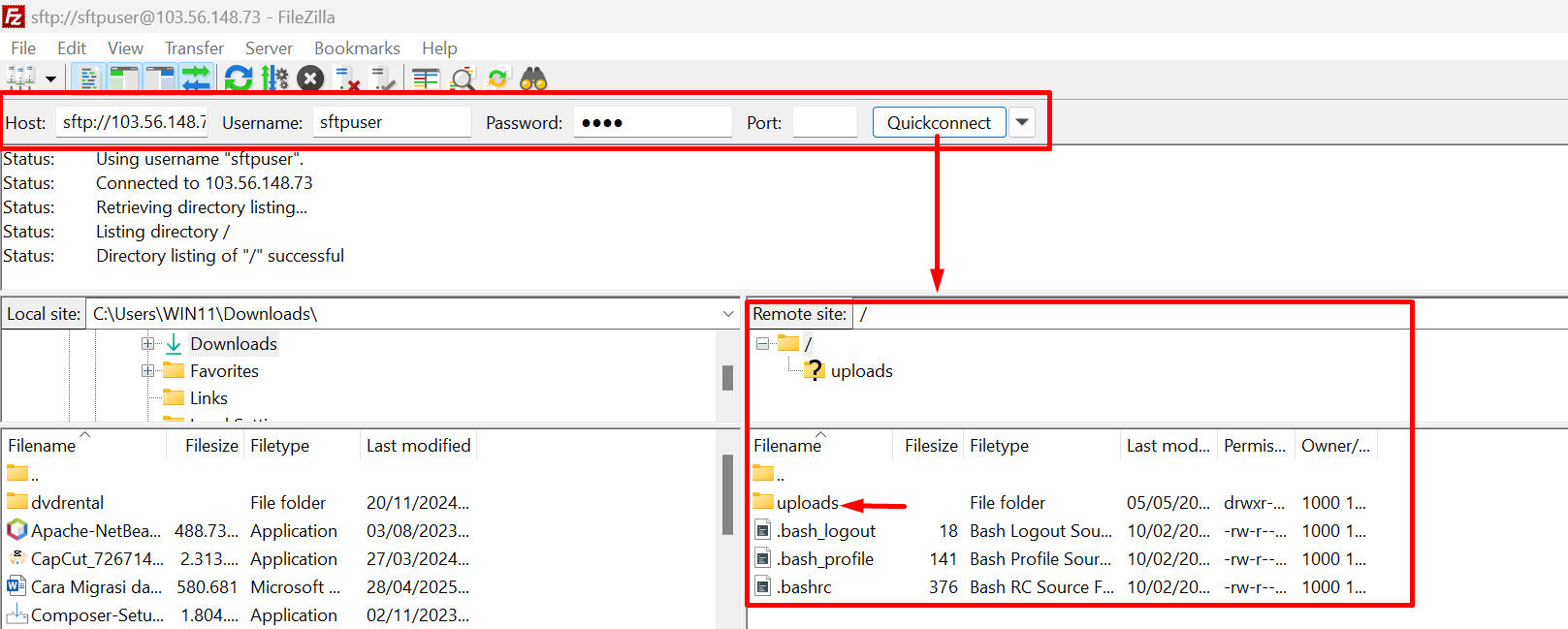 2-koneksi-sftp-cara-install-sftp-server-rocky-linux 2-koneksi-sftp-cara-install-sftp-server-rocky-linux