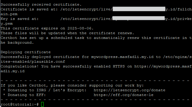 4-install SSL certbot-let’s encrypt–install-plausible-ubuntu-docker-compose 4-install SSL certbot-let's encrypt--install-plausible-ubuntu-docker-compose