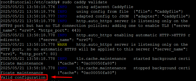 4-perintah-validate-caddy-cara-instal-caddy-web server-vps-ubuntu 4-perintah-validate-caddy-cara-instal-caddy-web server-vps-ubuntu