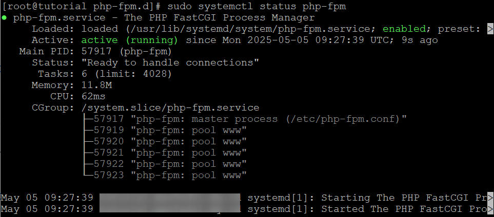 8-status php fpm-install-php-php fpm-rocky-linux 8-status php fpm-install-php-php fpm-rocky-linux