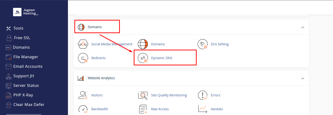 1-menu dynamic dns-cara-membuat-ddns-cpanel-hosting 1-menu dynamic dns-cara-membuat-ddns-cpanel-hosting