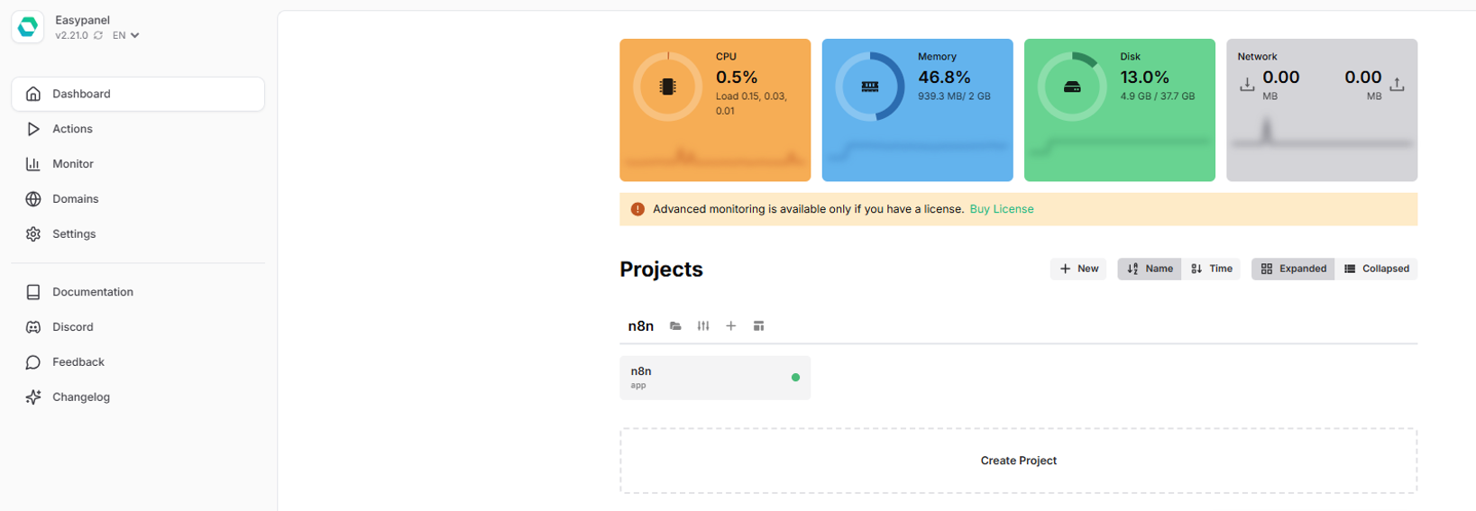 2-dashboard-easypanel 2-dashboard-easypanel