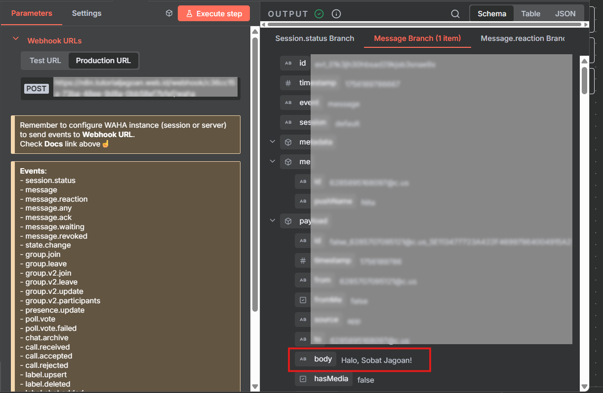 output-execute-waha