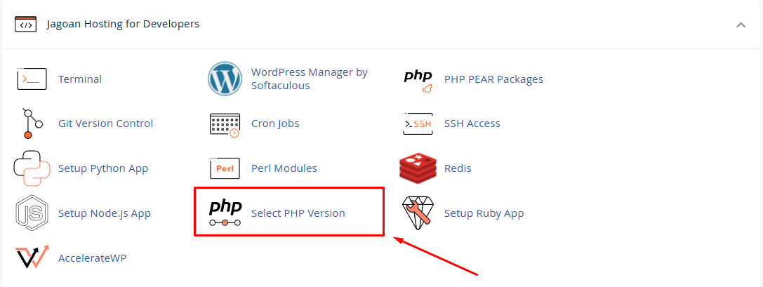 select-php-version-cpanel