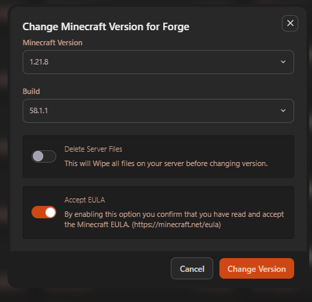 5-klik-change-version