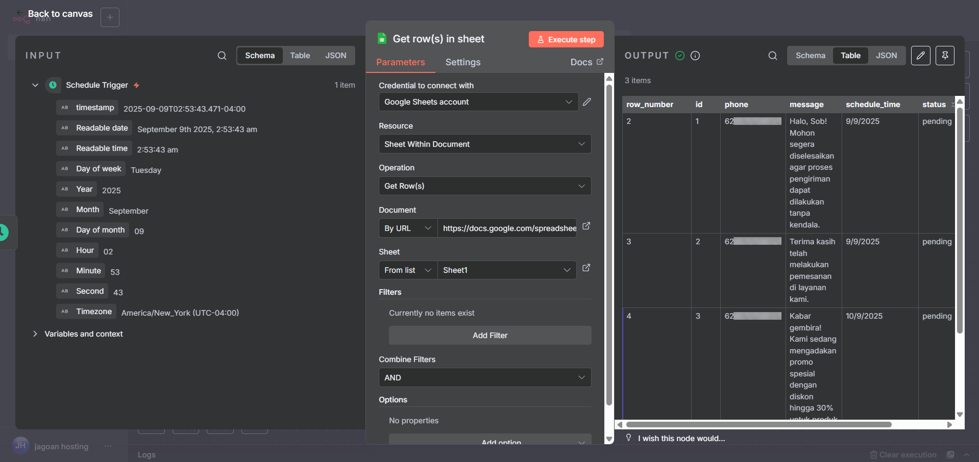 7-output-execute-get-rows-in-sheet