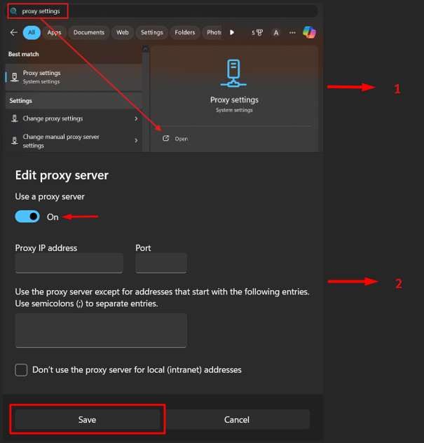 proxy-settings