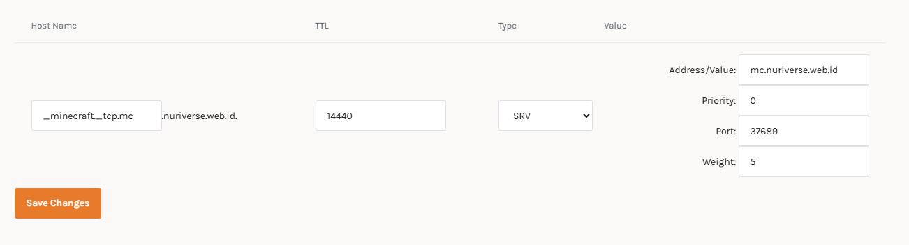 srv-record-server-minecraft srv-record-server-minecraft