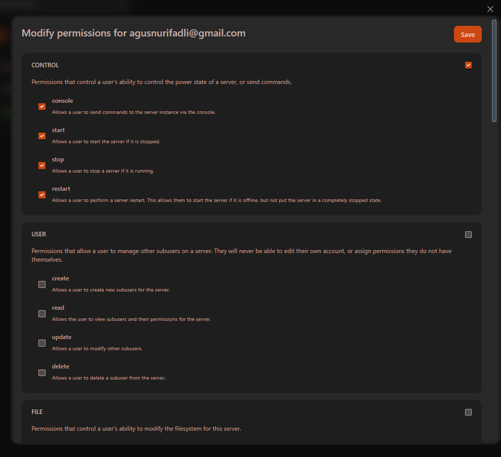modifikasi-hak-akses-user-pterodactyl modifikasi-hak-akses-user-pterodactyl