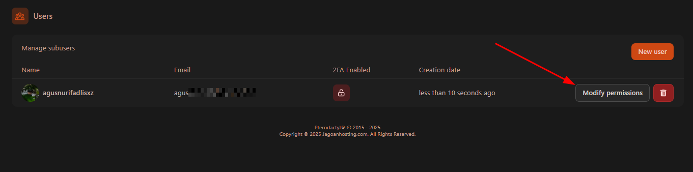 modify-permissons-user-pterodactyl modify-permissons-user-pterodactyl