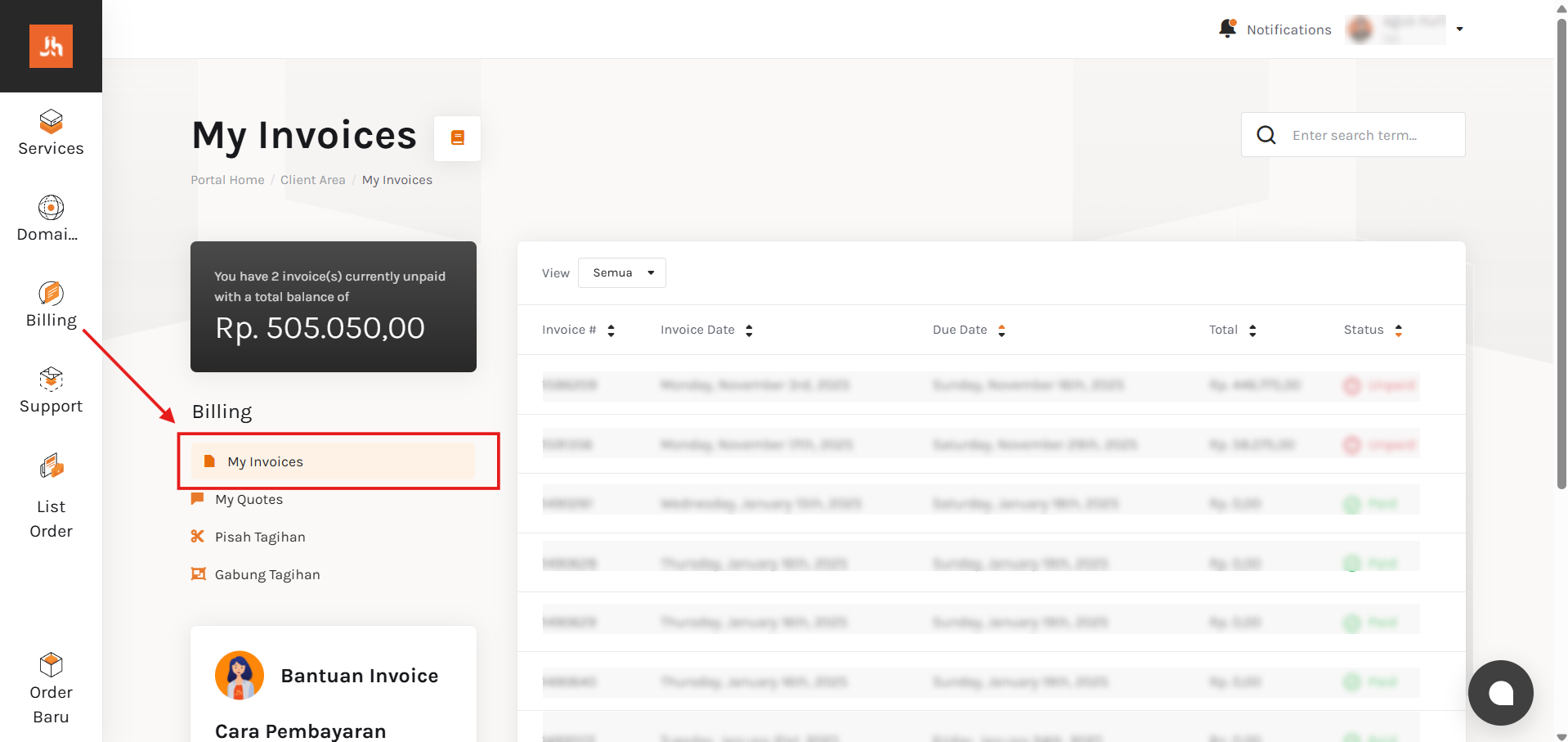 my-invoices my-invoices