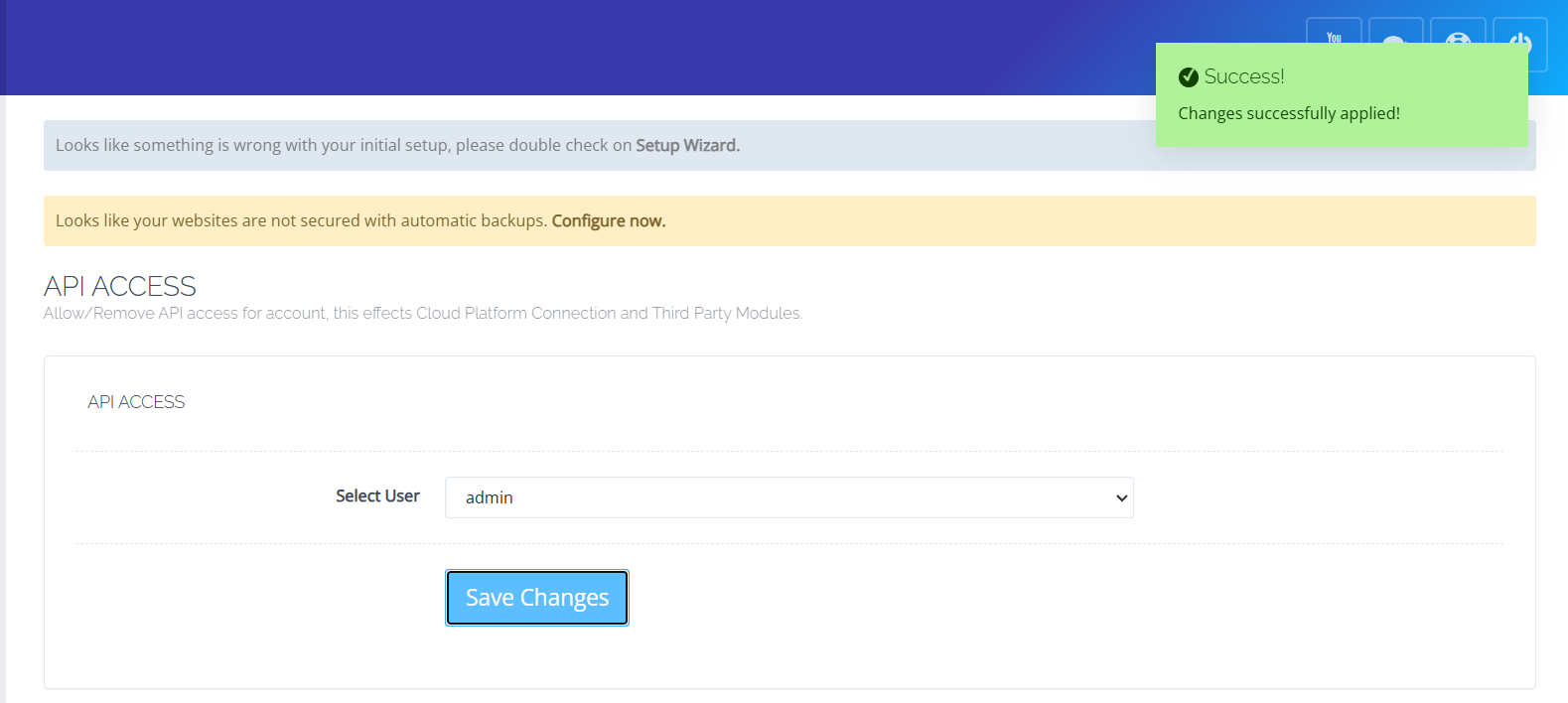 Enable API Enable API