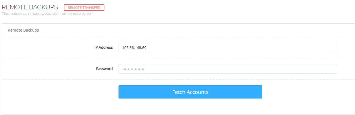 Remote-Backups-Cyberpanel Remote-Backups-Cyberpanel
