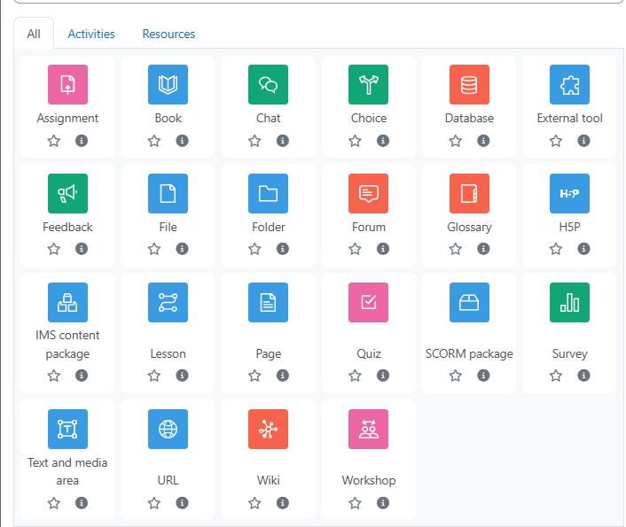 jenis-aktivitas-di-moodle