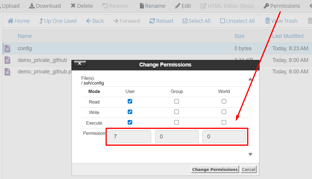 ubah-permisson-file-config